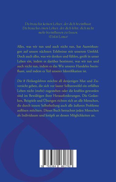 Produktbild: Die acht Heilungslehren