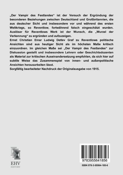Produktbild: Der Vampir des Festlandes