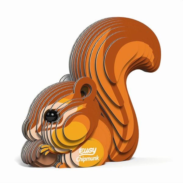Produktbild: EUGY - 3D Bastelset Eichh&ouml;rnchen