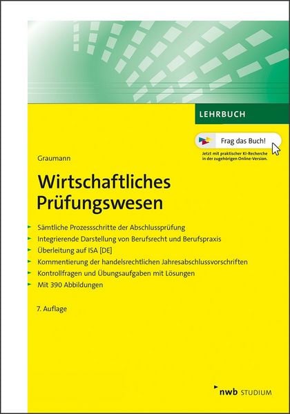 Produktbild: Wirtschaftliches Pr&uuml;fungswesen