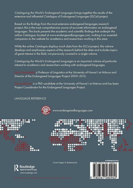 Produktbild: Cataloguing the World's Endangered Languages