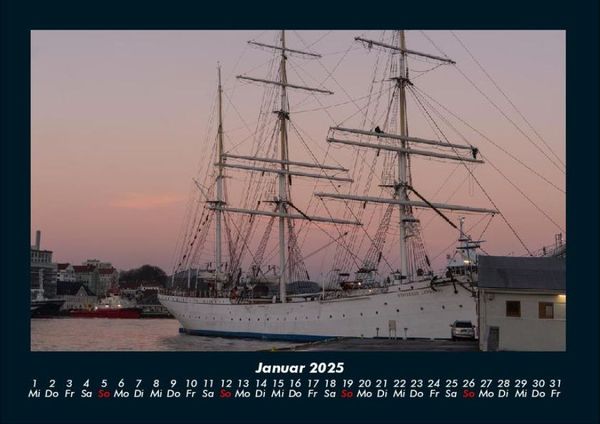 Produktbild: Segelschiffe und Boote 2025 Fotokalender DIN A4