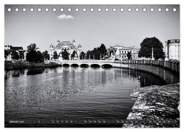 Produktbild: Ein Blick auf Schwerin (Tischkalender 2026 DIN A5 quer), CALVENDO Monatskalender