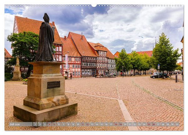 Produktbild: Ein Blick auf Duderstadt (Wandkalender 2026 DIN A2 quer), CALVENDO Monatskalender