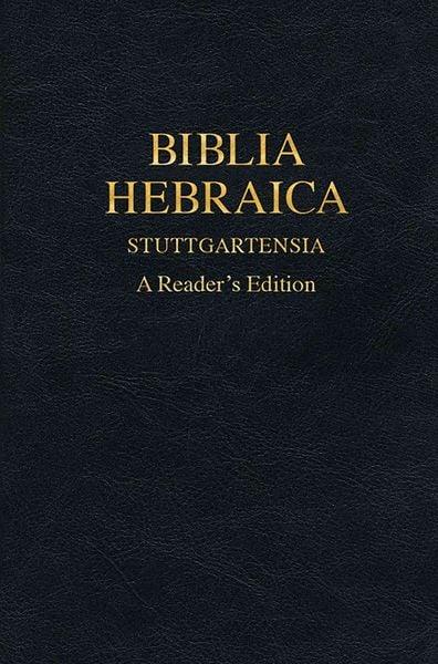Produktbild: Biblia Hebraica Stuttgartensia (Bhs), a Reader's Edition, Hardcover (Imitation Leather)