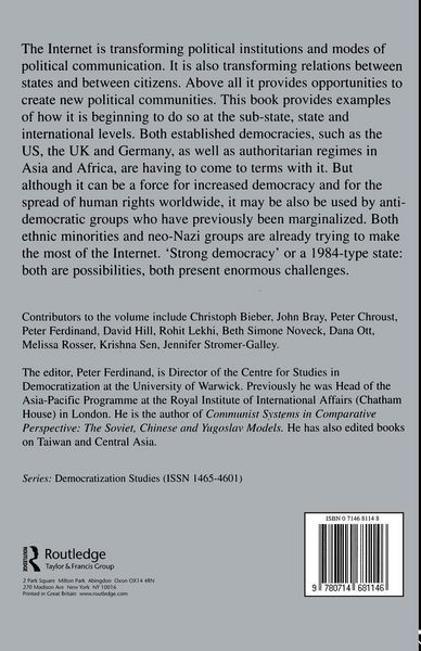 Produktbild: The Internet, Democracy and Democratization