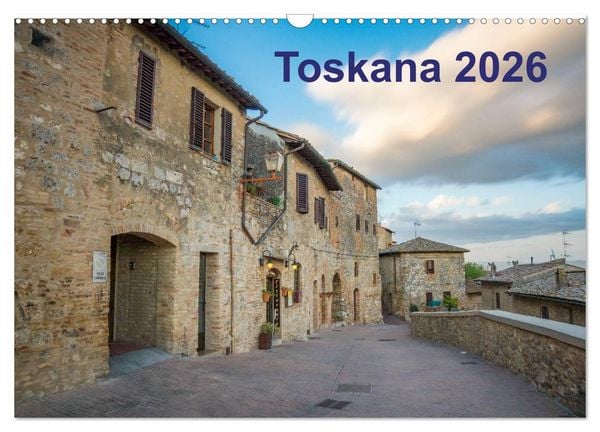 Produktbild: Toskana - 2026 (Wandkalender 2026 DIN A3 quer), CALVENDO Monatskalender