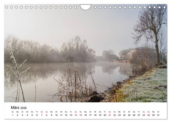 Produktbild: Buxtehude - Eine Perle in Niedersachsen (Wandkalender 2026 DIN A4 quer), CALVENDO Monatskalender