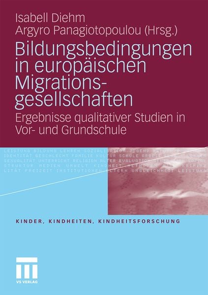 Produktbild: Bildungsbedingungen in europ&auml;ischen Migrationsgesellschaften