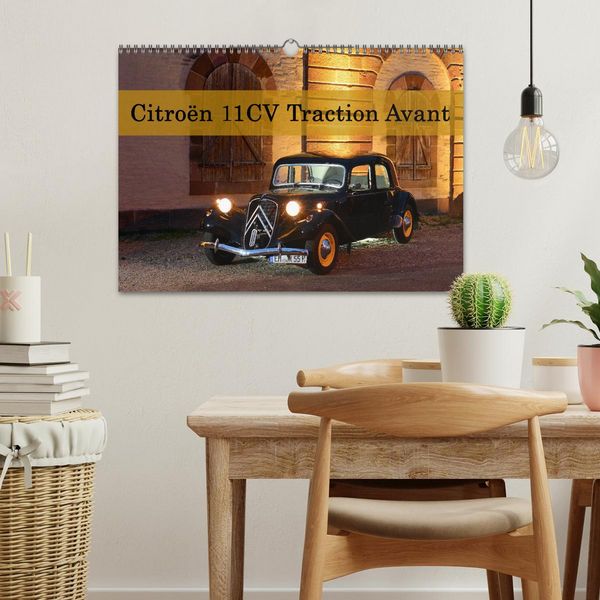 Produktbild: Citro&euml;n 11CV Traction Avant (Wandkalender 2026 DIN A3 quer), CALVENDO Monatskalender