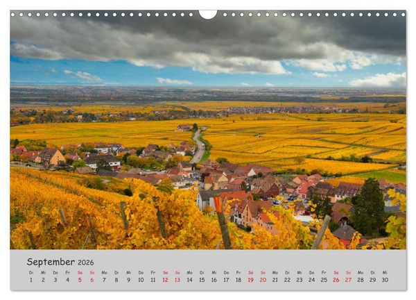 Produktbild: Region Elsass und Vogesen (Wandkalender 2026 DIN A3 quer), CALVENDO Monatskalender