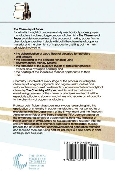 Produktbild: Chemistry of Paper