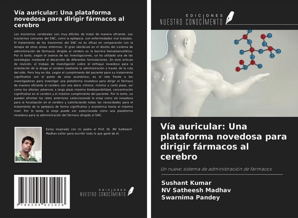 Produktbild: V&iacute;a auricular: Una plataforma novedosa para dirigir f&aacute;rmacos al cerebro