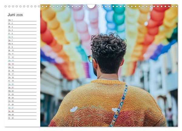 Produktbild: Ein wenig mehr Respekt (Wandkalender 2026 DIN A3 quer), CALVENDO Monatskalender