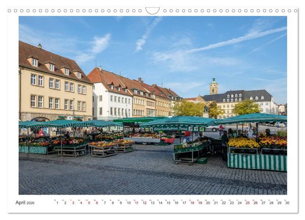Produktbild: Schweinfurt ist bunt (Wandkalender 2026 DIN A3 quer), CALVENDO Monatskalender