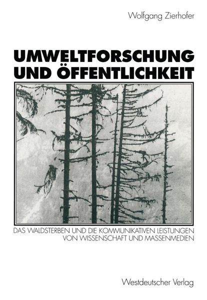 Produktbild: Umweltforschung und &Ouml;ffentlichkeit