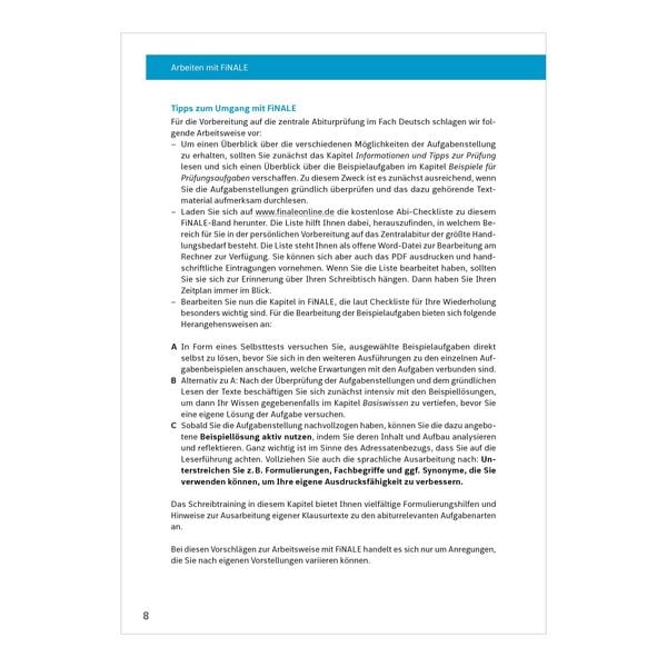 Produktbild: FiNALE Pr&uuml;fungstraining Zentralabitur Nordrhein-Westfalen