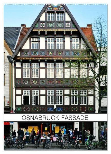 Produktbild: Osnabr&uuml;ck Fassade (Wandkalender 2026 DIN A2 hoch), CALVENDO Monatskalender