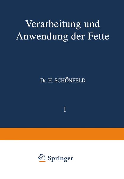 Produktbild: Verarbeitung und Anwendung der Fette