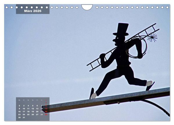Produktbild: Gl&uuml;cksbringer (Wandkalender 2026 DIN A4 quer), CALVENDO Monatskalender