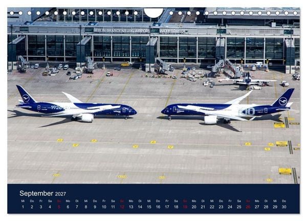 Produktbild: Lufthansa 100 Years (Wandkalender 2027 DIN A4 quer), CALVENDO Monatskalender