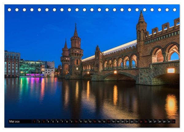 Produktbild: Berlin - Faszination Hauptstadt (Tischkalender 2026 DIN A5 quer), CALVENDO Monatskalender