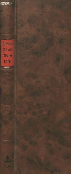 Produktbild: Beer, J: S&auml;mtliche Werke - Band 12/II. Musikalische Schrifte