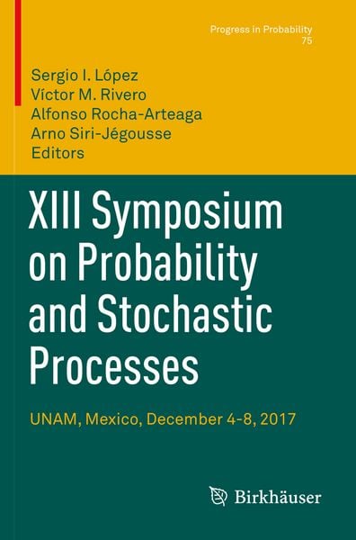 Produktbild: XIII Symposium on Probability and Stochastic Processes