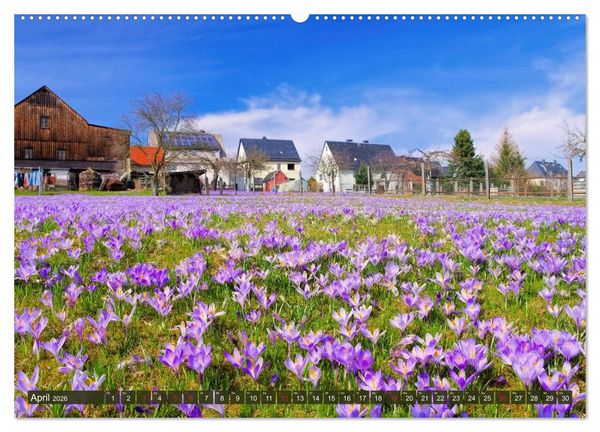 Produktbild: Erzgebirge - Reiches kulturelles Erbe und erholsame Natur (Wandkalender 2026 DIN A2 quer), CALVENDO Monatskalender