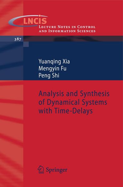 Produktbild: Analysis and Synthesis of Dynamical Systems with Time-Delays