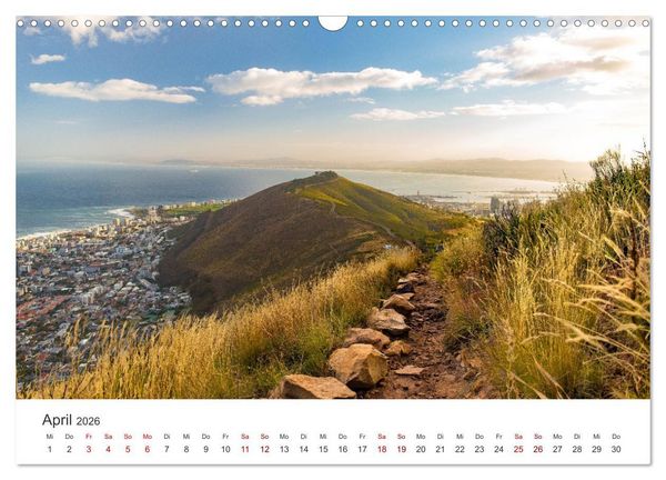 Produktbild: Kapstadt - Die bezaubernde Stadt am Kap der guten Hoffnung. (Wandkalender 2026 DIN A3 quer), CALVENDO Monatskalender