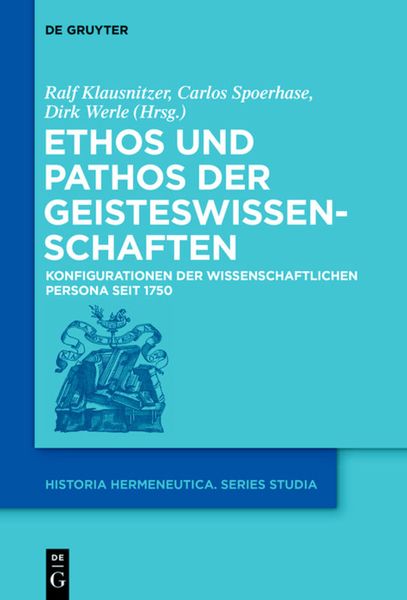 Produktbild: Ethos und Pathos der Geisteswissenschaften