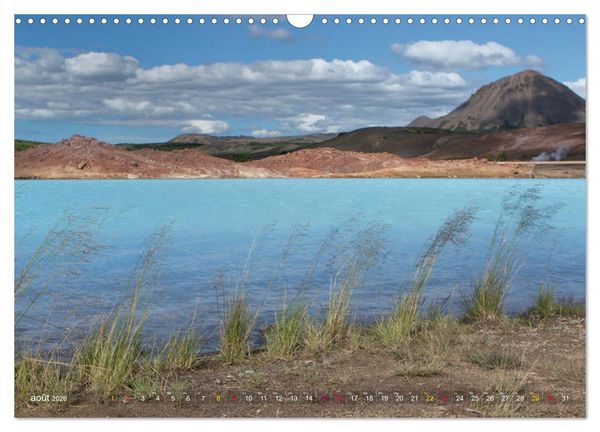 Produktbild: Islande &icirc;le de merveilles naturelles (Calendrier mural 2026 DIN A3 vertical), CALVENDO calendrier mensuel