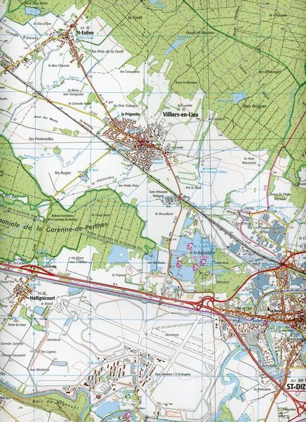 Produktbild: St-Dizier-Pargny-sur-Saulx 1:25 000