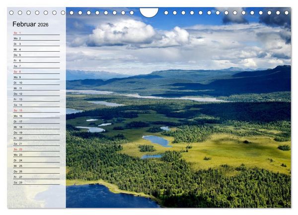 Produktbild: Alaska - Weites Land (Wandkalender 2026 DIN A4 quer), CALVENDO Monatskalender