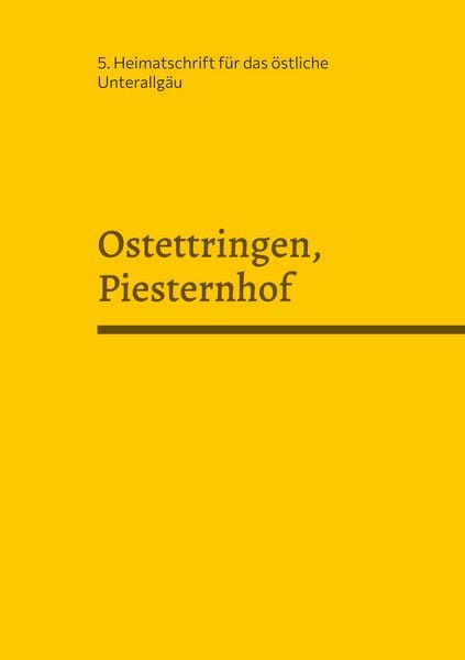 Produktbild: Ostettringen, Piesternhof