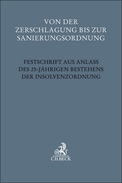 Produktbild: Von der Zerschlagung bis zur Sanierungsordnung