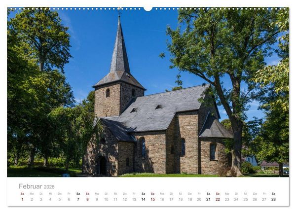 Produktbild: Sch&ouml;nes M&auml;rkisches Sauerland (hochwertiger Premium Wandkalender 2026 DIN A2 quer), Kunstdruck in Hochglanz