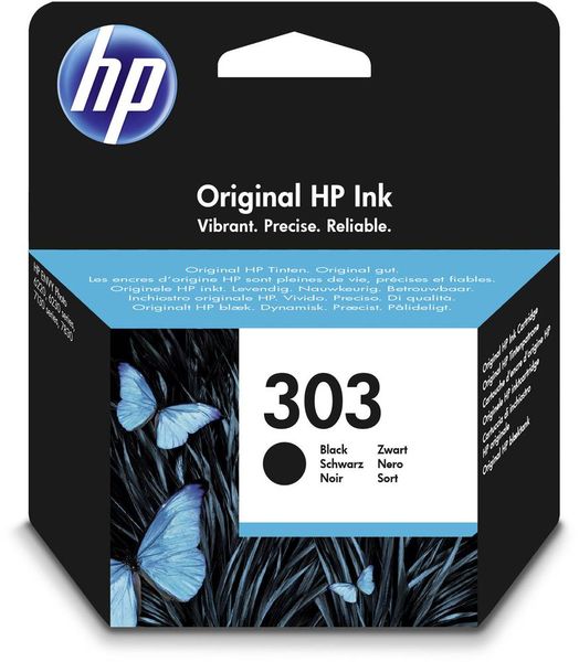 HP Druckerpatrone 303 Original Schwarz T6N02AE Tinte