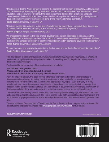 Produktbild: Fundamentals of Developmental Psychology