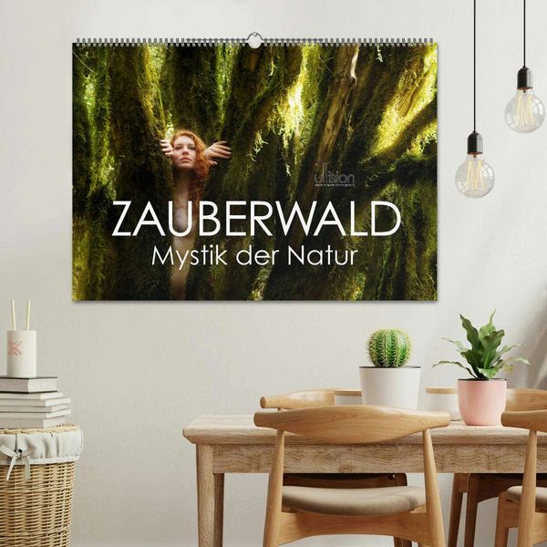 Produktbild: ZAUBERWALD Mystik der Natur (Wandkalender 2026 DIN A2 quer), CALVENDO Monatskalender