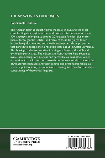 Produktbild: The Amazonian Languages
