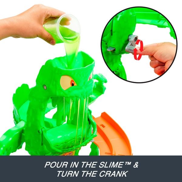 Produktbild: Hot Wheels Monster Trucks 1:64 Mutant Chaos Ooze Monster Playset