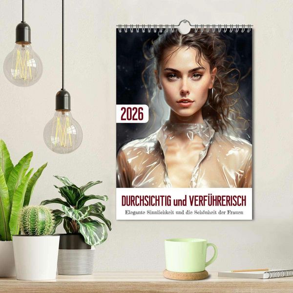 Produktbild: Durchsichtig und verf&uuml;hrerisch (Wandkalender 2026 DIN A4 hoch), CALVENDO Monatskalender