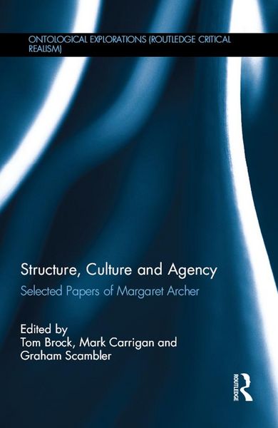 Produktbild: Structure, Culture and Agency