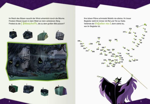 Produktbild: Disney Villains - Fiese Rätsel mit Malefiz