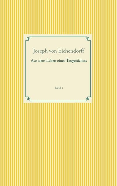 Produktbild: Aus dem Leben eines Taugenichtss