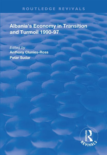Produktbild: Albania's Economy in Transition and Turmoil 1990-97