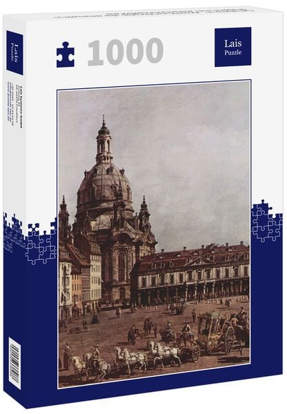 Produktbild: Lais Puzzle Canaletto (I) - Ansicht von Dresden, Der Neumarkt in Dresden vom J&uuml;dischen Friedhof aus 1000 Teile
