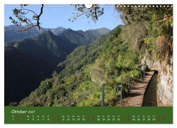 Produktbild: Levadawandern auf Madeira (Wandkalender 2027 DIN A3 quer), CALVENDO Monatskalender